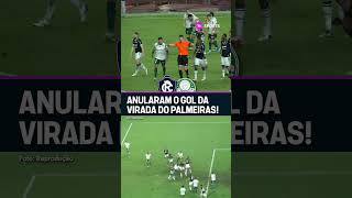 O VERDÃO TEVE ESSE GOL ANULADO NO FIM DO JOGO CONTRA O REMO! #shorts