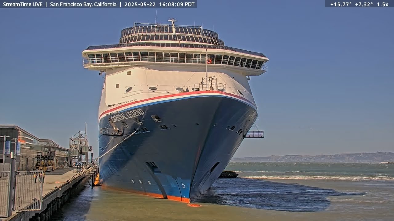 Carnival Legend at San Francisco 5-22-25