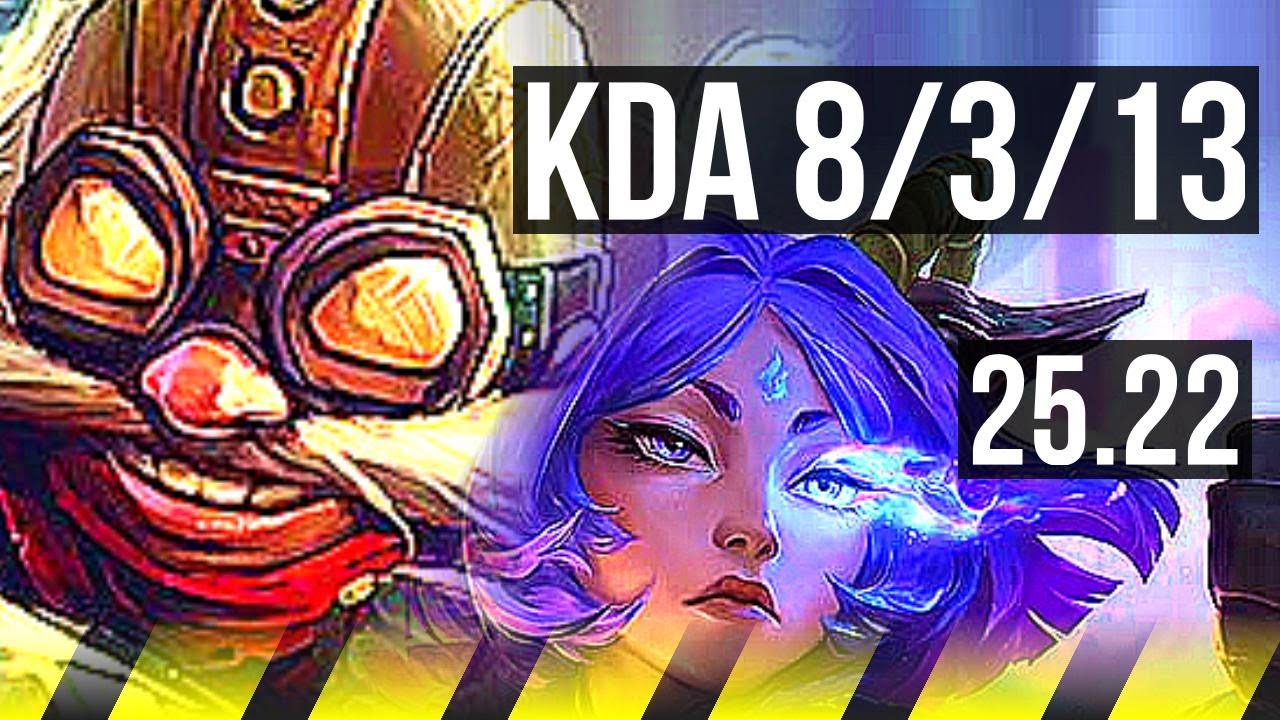CORKI & Fiddlesticks vs YUNARA & Leona (ADC) | 8/3/13, Dominating | KR Challenger | 25.22