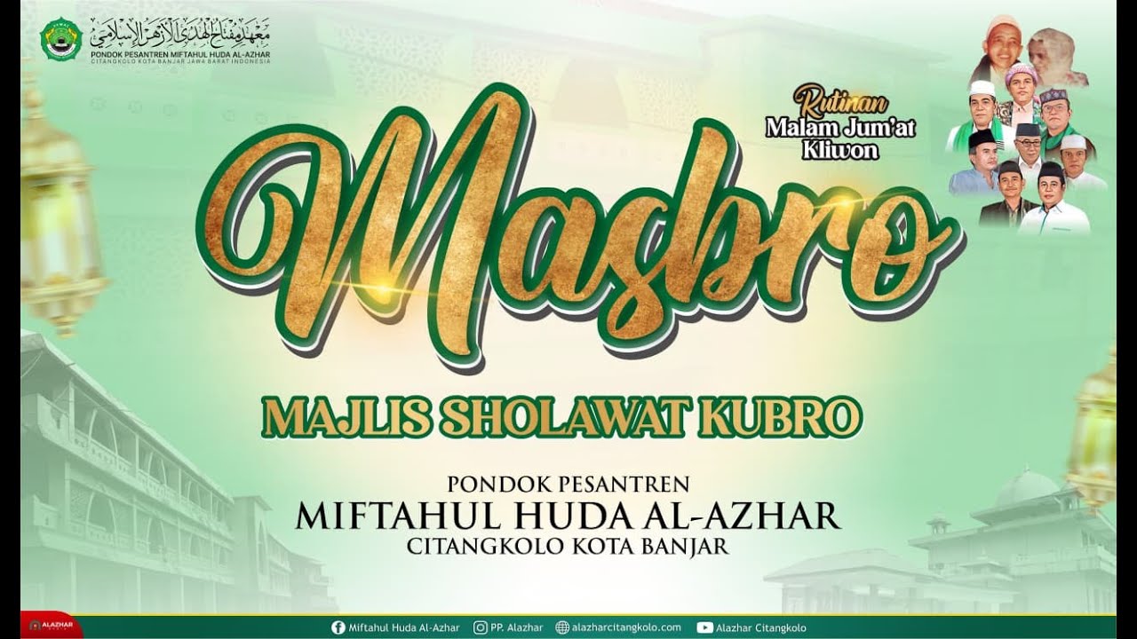 [LIVE] RUTINAN MALAM JUMAT KLIWON || MASBRO ( Majelis Sholawat Kubro )