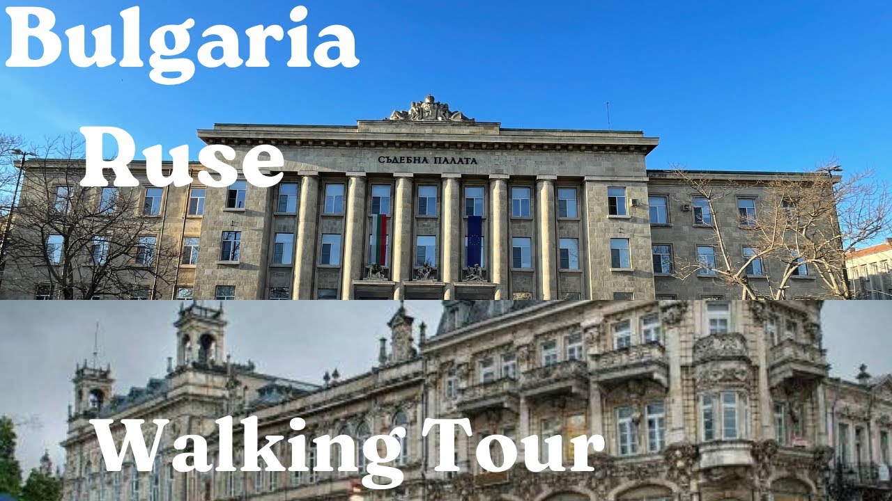 Ruse -City Centre Walking Tour-February 2023 - Bulgaria 🇧🇬🇪🇺