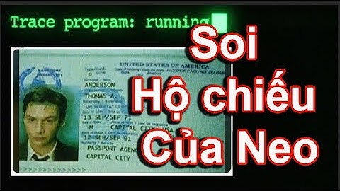 Điều thú vị của các con số trong hộ chiếu của Neo #thematrix