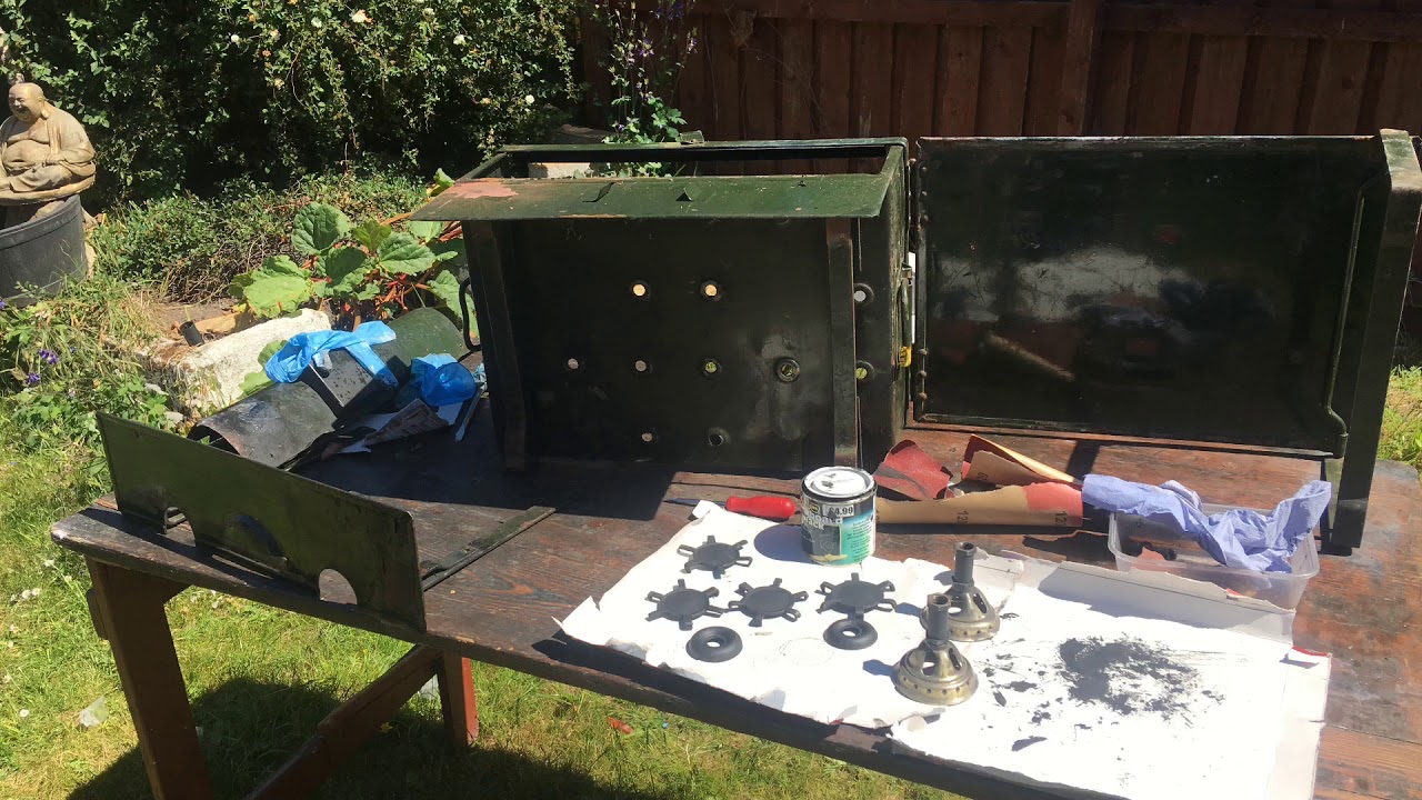 Putting back together No.3 British Army Stove