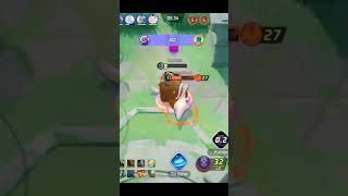 Half HP Mamoswine 1v1s Full HP Goodra #shorts #pokemonunite