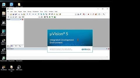 How to save project file in keil uvision 5  tutorial video/ how to create New project in keil
