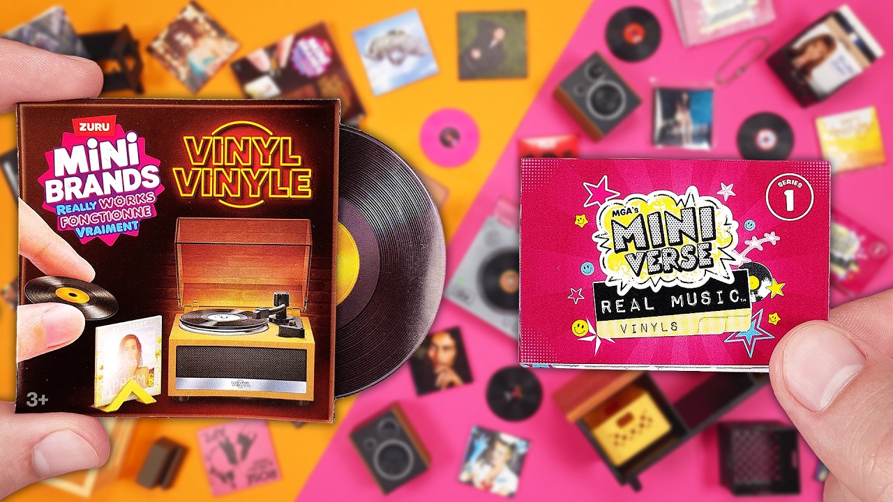 Mini Brands vs MiniVerse Vinyl Series: Watch This Before You Buy