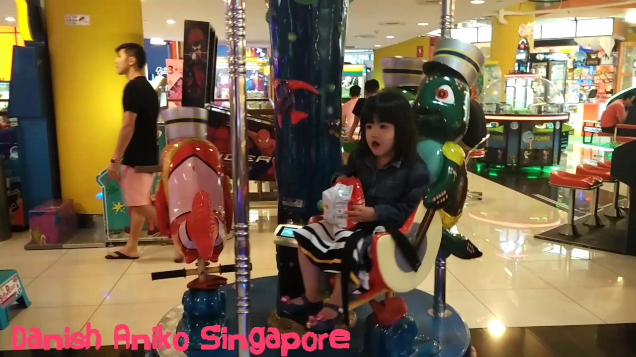 Sea Creature Kiddie Rides with Finding Nemo at Singapore Time Zone ...