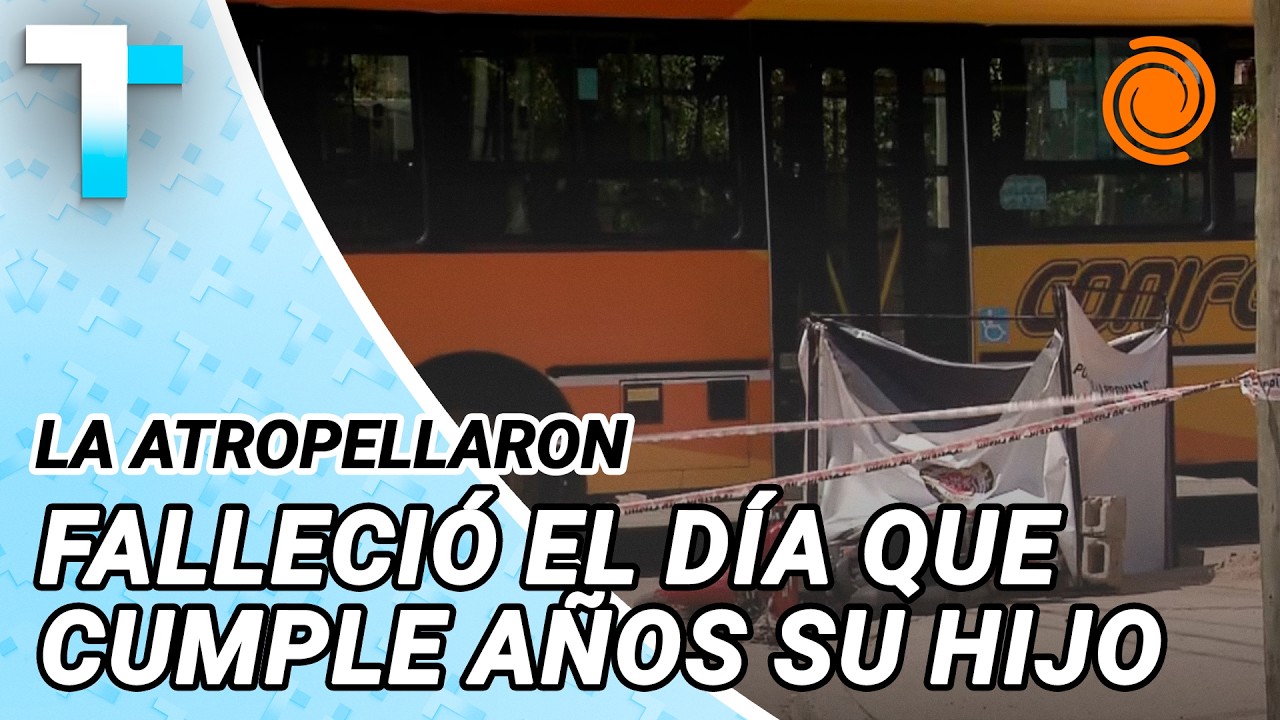 FALLECIÓ una mujer que fue EMBESTIDA por un colectivo en Córdoba