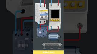 MCB Feeds a Voltage Protector That Controls a Contactor to Keep the Conveyor Running Smoothly.