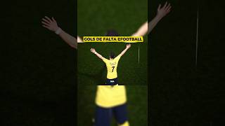Gols de falta no EFOOTBOLL 26 #fifa #pes #efootball #fc26 #cr7 #foryou #footballshorts