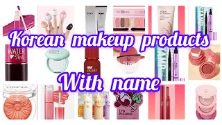 types of korean makeup products with names/Korean makeup in india/Korean makeup in low price 🖤