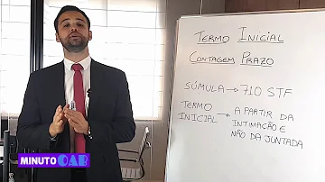 Como é feita a contagem no processo eletrônico?