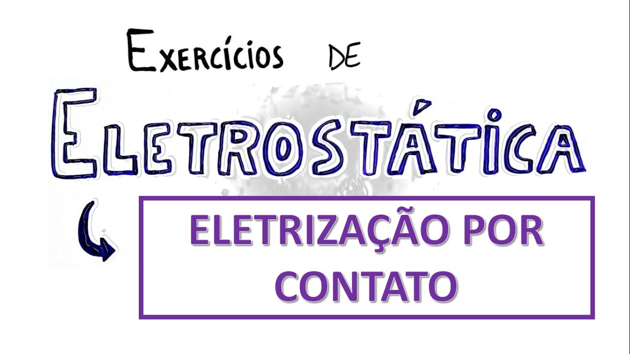 ELETRIZAÇÃO POR CONTATO - Exercícios resolvidos de ELETROSTÁTICA #4
