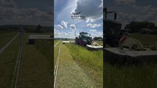 Wenn der Fendt 828 Vario die Wiese zerlegt! 🔥 CLAAS DISCO 9200 & 3200 #farming #agriculture
