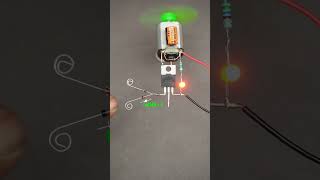 touch switch #shorts #electronics #experiment #scienceproject