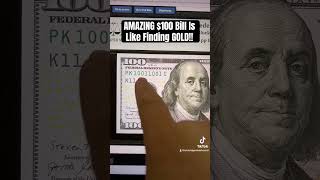 DO NOT SPEND THIS!! $100 Bill Find Was The Easiest $1,500 EVER MADE!! #shorts