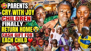 🤩 Parents Rejoice as Abducted Oriire Children & Teachers Finally Return Home, Receive Cash Gifts