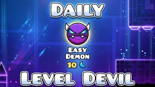 Level Devil 100% (Easy Demon) plataforma 