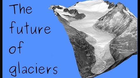 The future of glaciers
