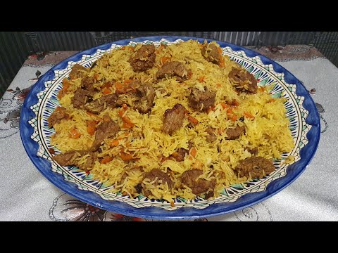 Настоящий Узбекский Плов в Афганском Казане!(Usbekischer Pilaw)