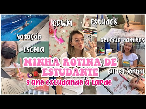 VLOG: MINHA ROTINA DE ESTUDANTE!! (9 ano estudando á tarde!) | NICK MOSCA