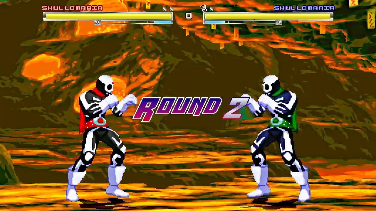 Char Hi-Res Mugen - Skullomania (Original POTS Style)