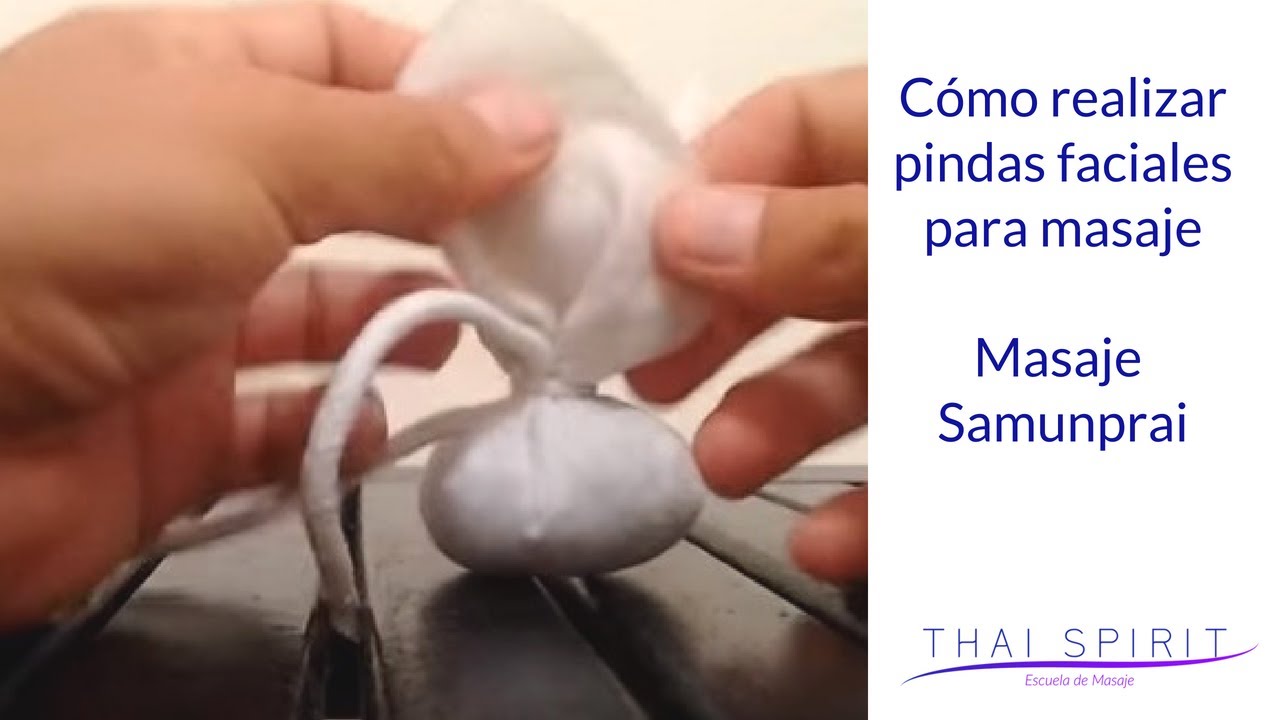 ¿Cómo hacer PINDAS para MASAJE? 🌿 - YouTube