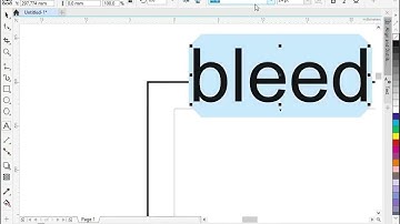 How to add Bleed in Corel Draw,  Add Bleed in file