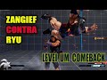 LEVEI COMEBACK DE VACILO ! ZANGIEF X RYU - STREET FIGHTER 5