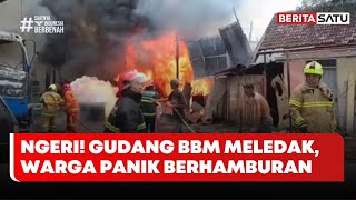 Gudang BBM di Kotim Meledak! Api Hanguskan Rumah dan Kendaraan #Beritasatu
