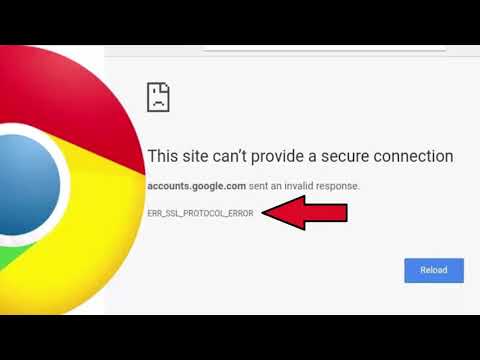 How To Fix ERR SSL PROTOCOL ERROR On Google Chrome