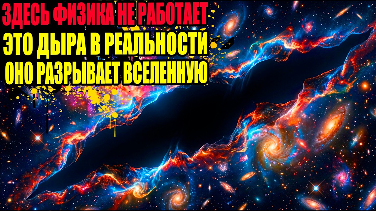 В КОСМОСЕ НАШЛИ ЗОНУ ГДЕ НЕ ДЕЙСТВУЮТ ЗАКОНЫ ФИЗИКИ — Холодное Пятно Вселенной