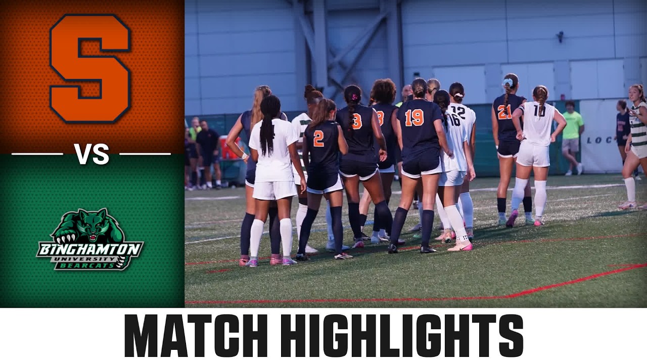 Syracuse vs. Binghamton Match Highlights | 2026 ACC Women's Soccer