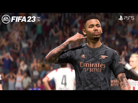 FIFA 23 - Arsenal vs PSV | Europa League | PS5™ Gameplay 4K