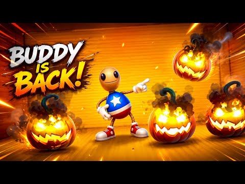 🎃 Kick The Buddy Pumpkin Smash Challenge | Crazy Halloween Gameplay 🔥