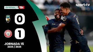 Resumo Farense 0-1 U. Leiria - Liga Portugal Meu Super Sport Tv