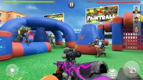 Paintball Shooting Games 3D  - Gameplay IOS