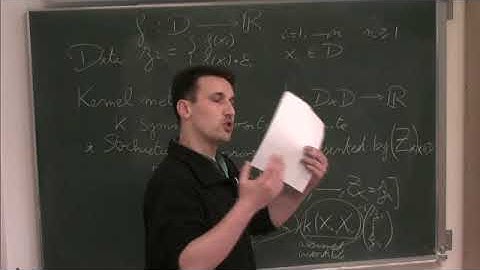 UNQW02 | Prof. David Ginsbourger | Positive definite kernels for deterministic and stochastic