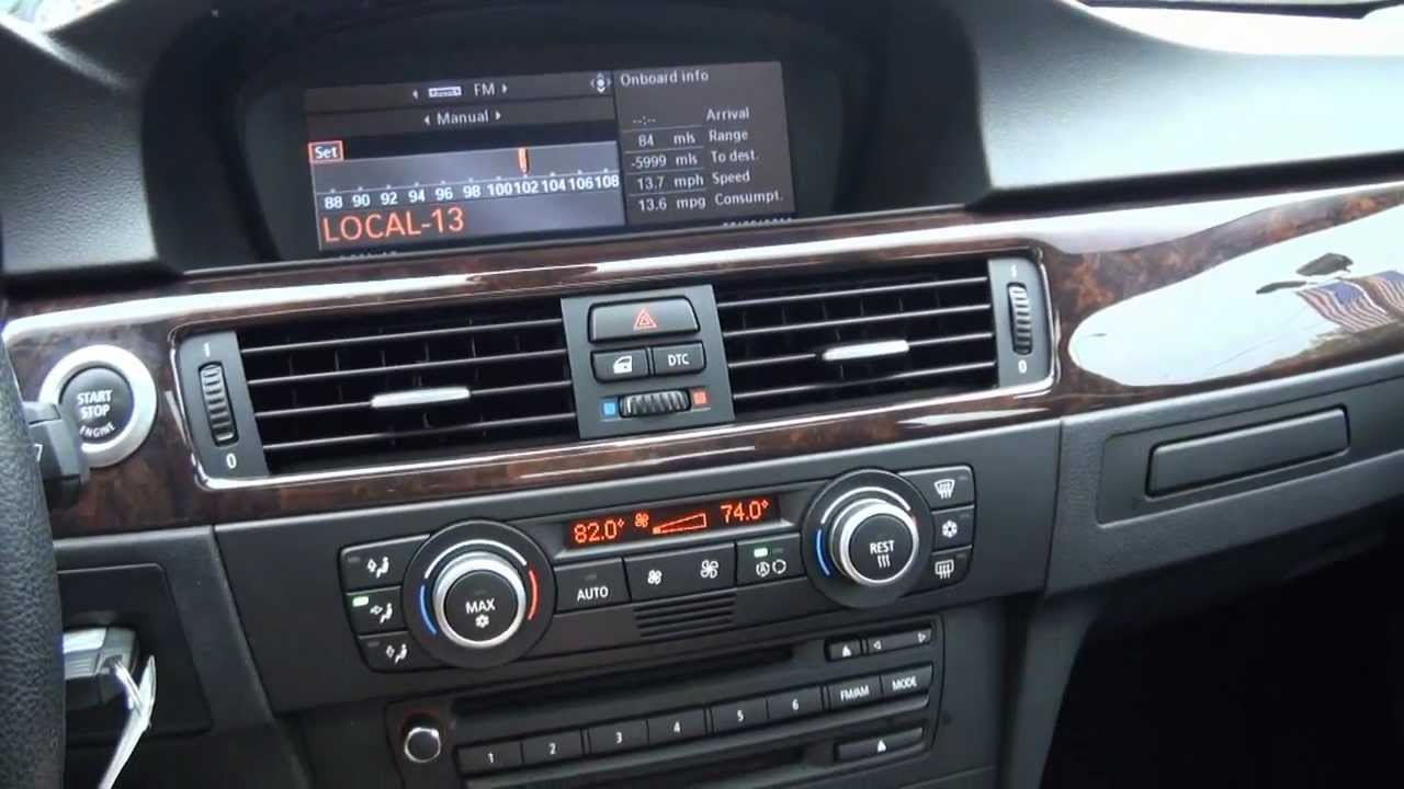 2008 BMW 3 Series 328i Navigation - YouTube