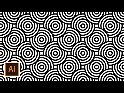 How to create Seemless Geometric Pattern in Adobe Illustrator | ksagafoor