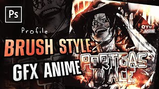 Tutorial Gfx Anime Profile| Brush - Ps Touch  ▹ Requested [ free pack ]