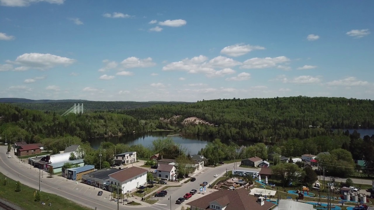 Nipigon River Bridge and Surrounding areas. Part #1