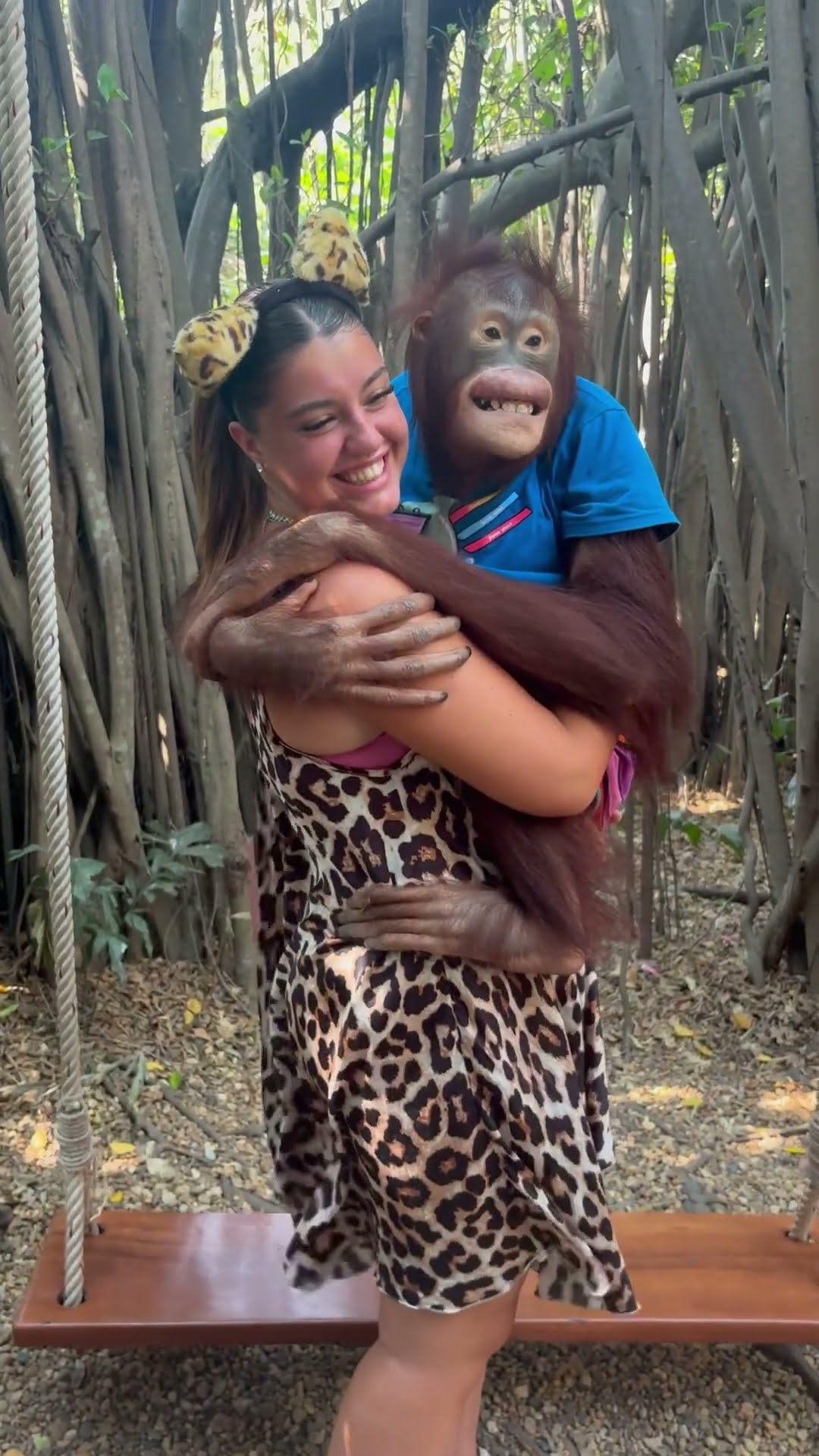 Gentle Orangutan Kisses || ViralHog