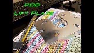 PM727M Power Drawbar Part 3 Lift Plate