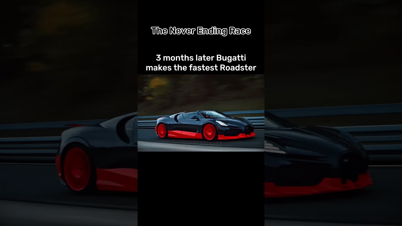 The never ending race.. Bugatti VS Koenigsegg