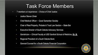 Building an Elder Justice Unit in South Dakota