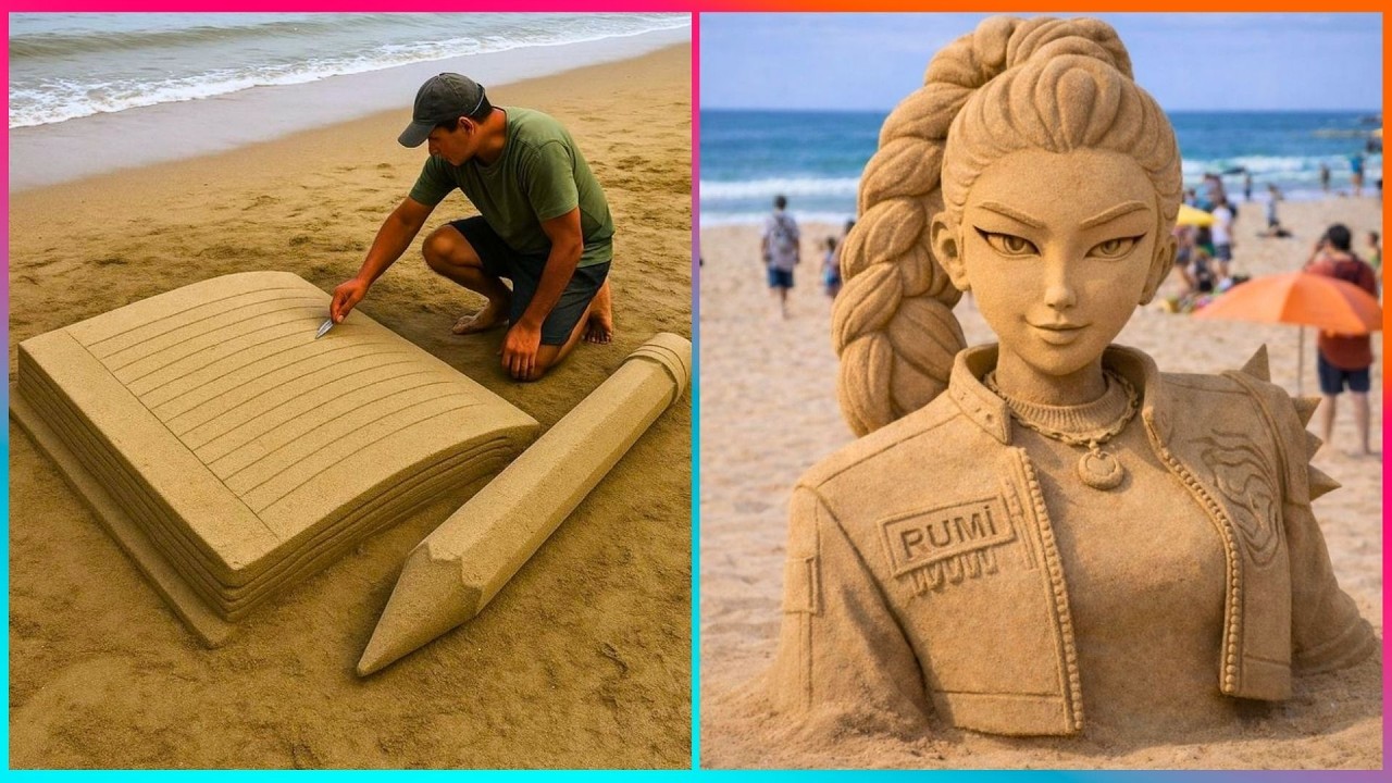 Сумасшедшие Песчаные Скульптуры И Еще 15 Крутых Вещей ▶5