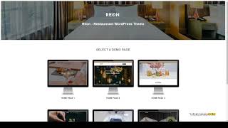 Reon - Restaurant WordPress Theme bakery food Easy Create Website