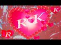 Rk name whatsapp status rk letter alphabet status youtube