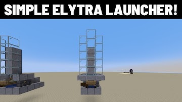 How To Build An Elytra Launcher! (Minecraft java 1.21 +)